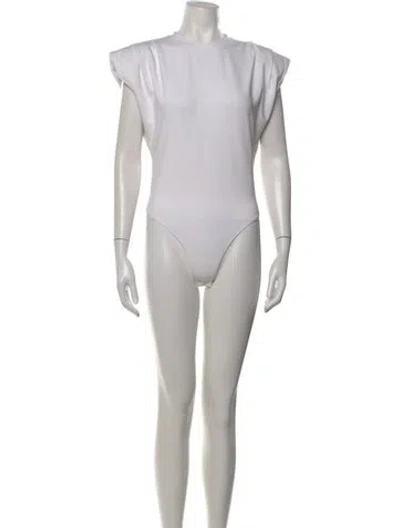 Pre-owned Et Ochs Crew Neck Short Sleeve Bodysuit In Multi