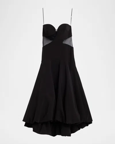Et Ochs Daniella Strapless Bubble Gown In Black