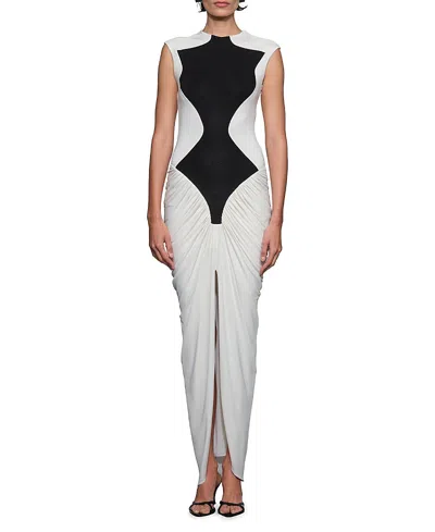 Et Ochs Dion Midi Dress In White