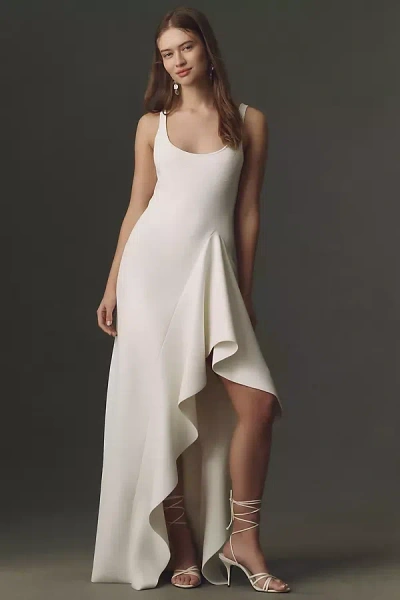 Et Ochs Drew Knit Maxi Gown In White