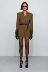 Et Ochs Finn Suiting Short In Green