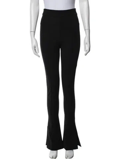 Pre-owned Et Ochs Flared Pants In Black