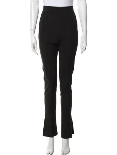 Pre-owned Et Ochs Flared Pants In Black