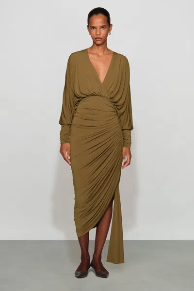 Et Ochs Gaia Dress In Brown