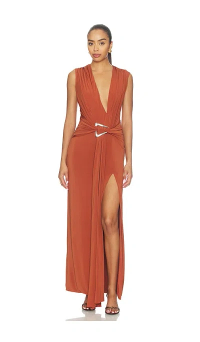 Et Ochs Jil Gown In Brown