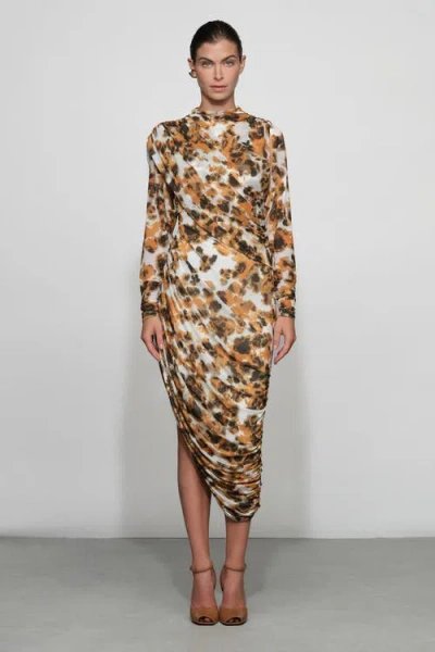 Et Ochs Lucien Dress In Animal Print