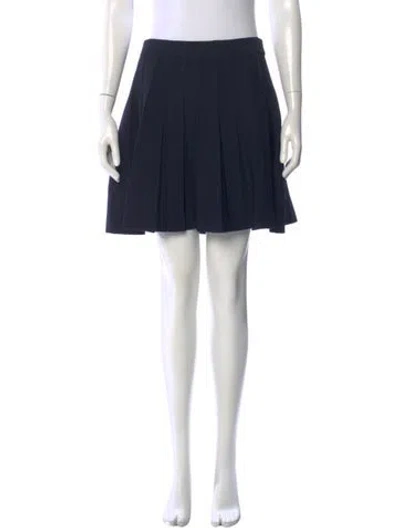 Pre-owned Et Ochs Mini Skirt In Black