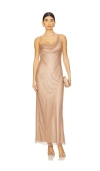Et Ochs Myla Crystal Net Gown In 로즈골드