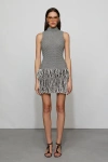 Et Ochs Pernille Knit Dress In Gray