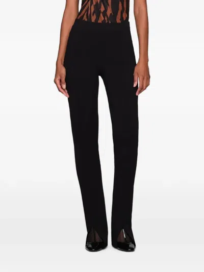 Et Ochs Salvatore Knit Trousers In 블랙