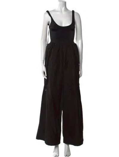 Pre-owned Et Ochs Scoop Neck Jumpsuit In Black