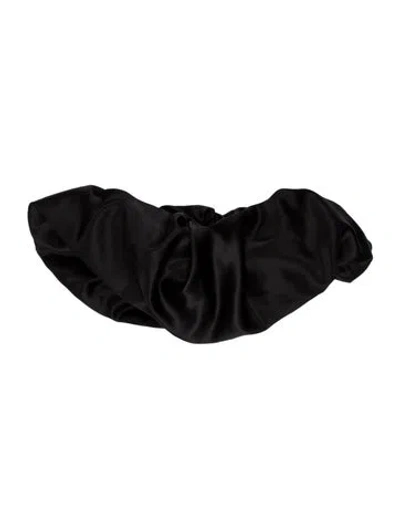 Pre-owned Et Ochs Silk Mini Skirt In Black