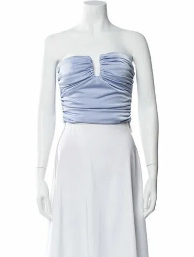 Pre-owned Et Ochs Strapless Top W/ Tags In White