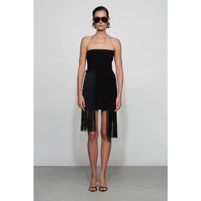 Et Ochs Suki Knit Mini Dress In Black