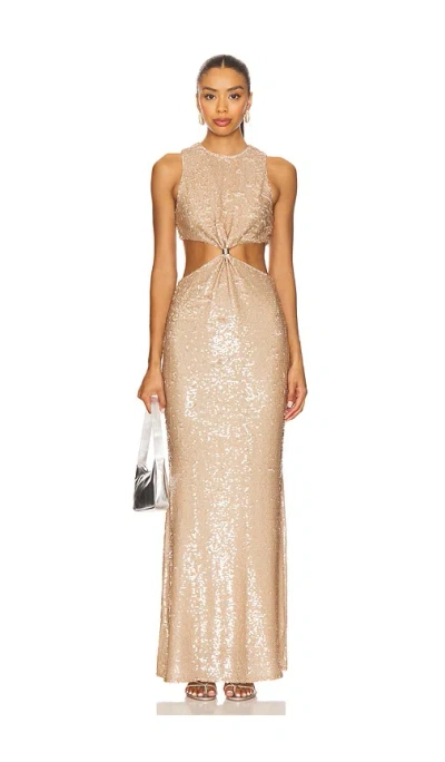 Et Ochs Tashi Gown In Brown