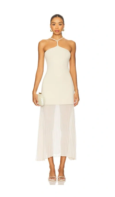 Et Ochs Veta Knit Dress In Wheat