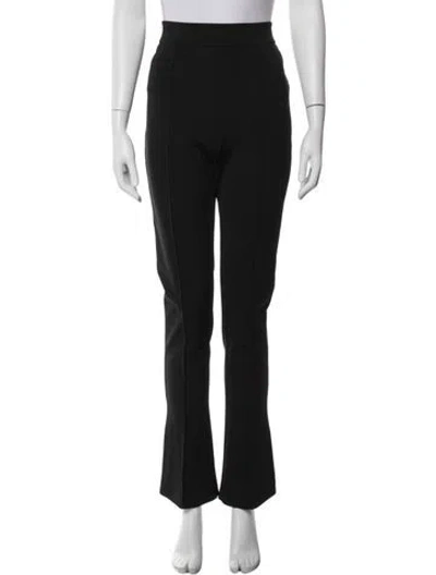 Pre-owned Et Ochs Virgin Wool Flared Pants In Blue
