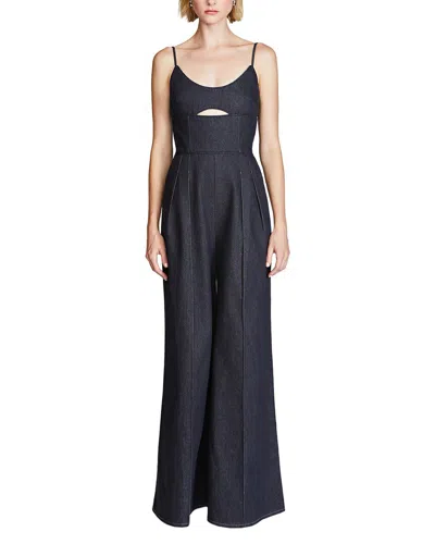 Et Ochs Weston Cutout Jumpsuit In Blue