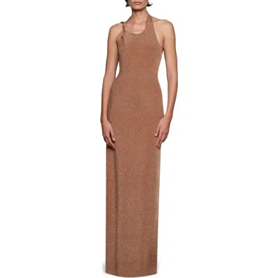 Et Ochs Willow Knit Dress In Brown