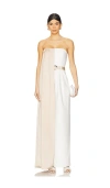 Et Ochs Winston Jumpsuit In Vanilla & Ivory
