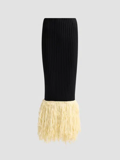 Et Ochs Women's Dante Knit Maxi Skirt In Black