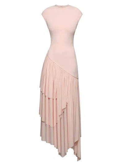 Et Ochs Women's Elowen Asymmetric Knit Combo Maxi Dress In Pink