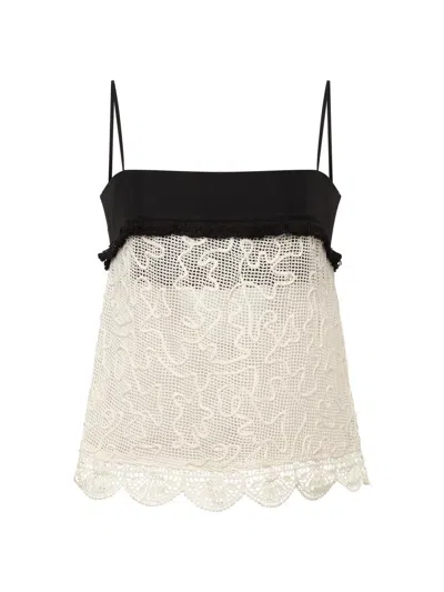 Et Ochs Jayde Top In Black