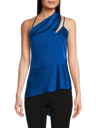 Et Ochs Women's Juliette Asymmetric Top In Blue