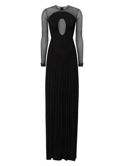 Et Ochs Women's Suri Knit Combo Gown In Black