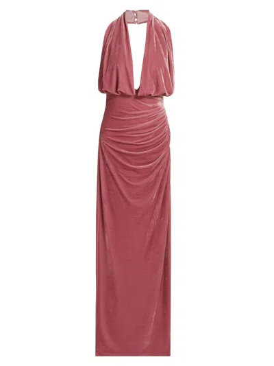 Et Ochs Valeria Gown In Elderberry Smoke