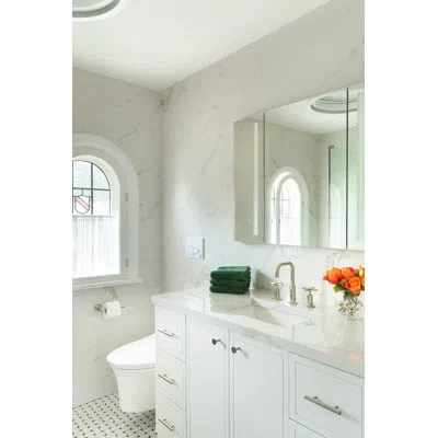 Et2 1-light 23.5" Led Flush Mount In White