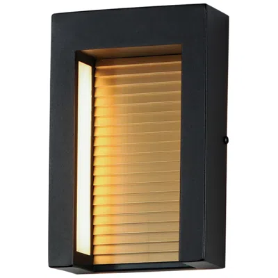 Et2 Alcove Small Led Outdoor Wall Sconce Black / Gold