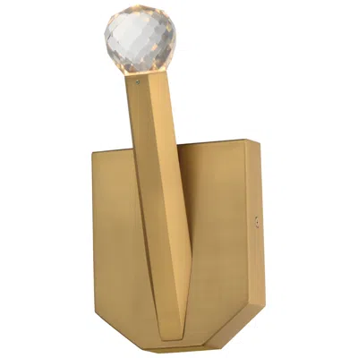 Et2 Allumettes 10" Gold 1-light Led Wall Sconce
