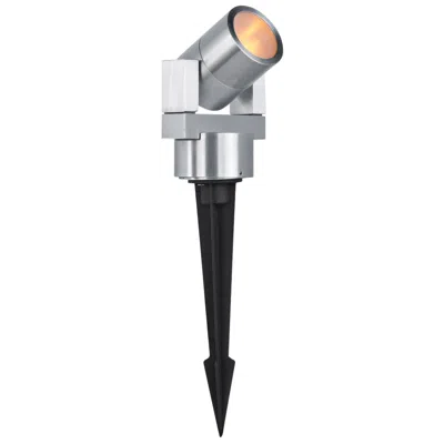 Et2 Alumilux 3 3/4"h Satin Aluminum Led Landscape Spot Light