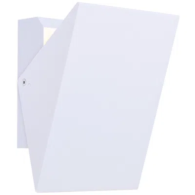 Et2 Alumilux 7" High White Tilt Led Outdoor Sconce