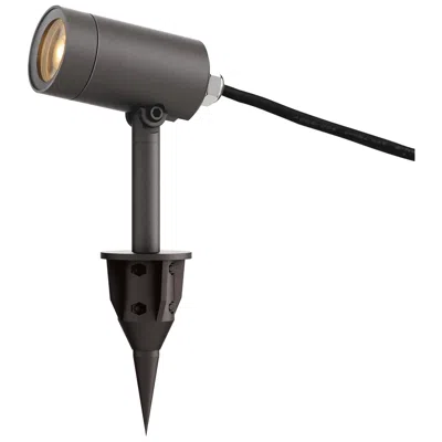 Et2 Alumilux 8" High Bronze Led Pathway Spot Light In Black