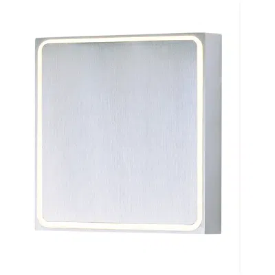 Et2 Alumilux Al 4 1/2"h Satin Aluminum Led Outdoor Wall Light