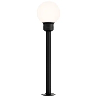 Et2 Alumilux: Landscape 23 3/4" Black Globe Light