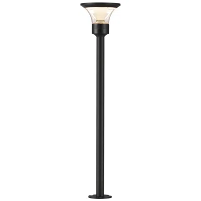 Et2 Alumilux: Landscape 28 3/4" High Black Fountainhead Light