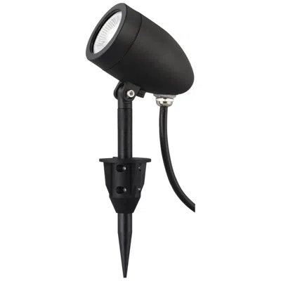 Et2 Alumilux Landscape 9" High Black Pathway Spot Mr16 Light