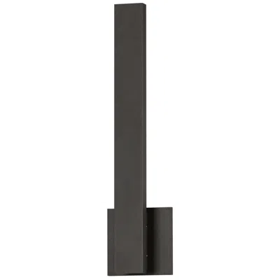 Et2 Alumilux: Line 5cct 18" Architectural Bronze Led Outdoor Wall Sconce