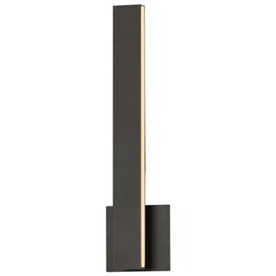 Et2 Alumilux: Sideline 18" Architectural Bronze Led Outdoor Wall Sconce