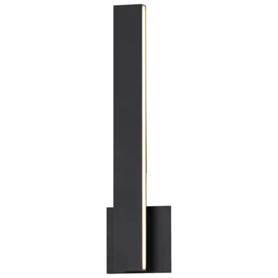 Et2 Alumilux: Sideline 18" Black Led Outdoor Wall Sconce