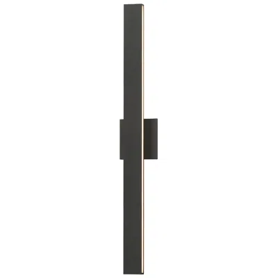 Et2 Alumilux: Sideline 30" Architectural Bronze Led Outdoor Wall Sconce