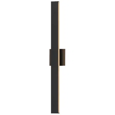 Et2 Alumilux: Sideline 30" Black Led Outdoor Wall Sconce