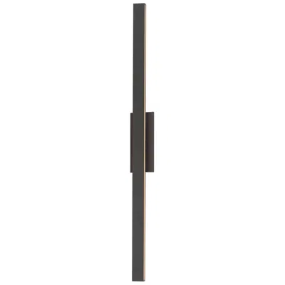 Et2 Alumilux: Sideline 51" Architectural Bronze Led Outdoor Wall Sconce