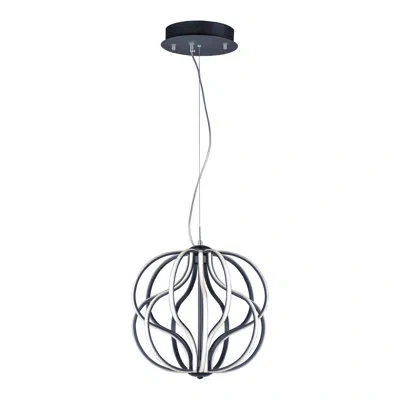 Et2 Aura 14-light 17" Wide Pendant Light In Black