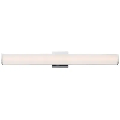 Et2 Baritone 36" Wide Polished Chrome Led Vanity Bath Light