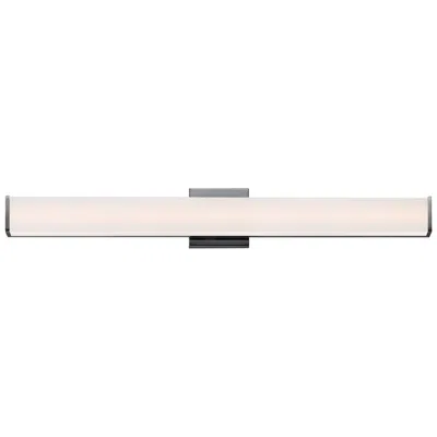 Et2 Baritone 36" Wide Satin Nickel Led Bath Vanity Light
