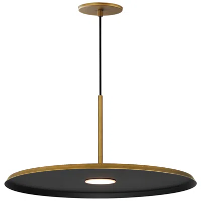 Et2 Berliner 19 3/4" Wide Antique Brass Led Pendant Light